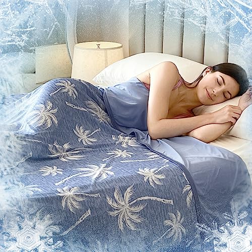 OMERAI Cooling Blanket for Hot Sleepers Throw