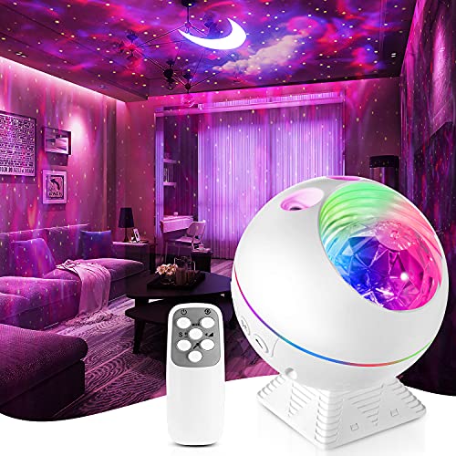 One Fire Bedroom Galaxy Projector with 43 Lighting Modes and Voice Control