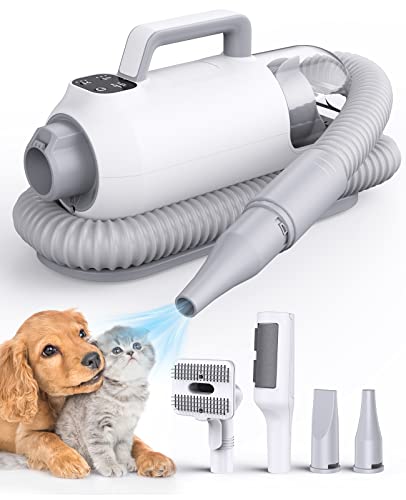 oneisall Dog Hair Dryer and Vacuum 2 in 1