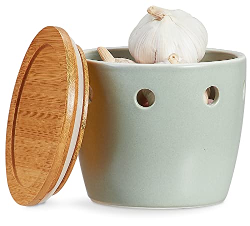 ONEMORE Garlic Keeper with Lid