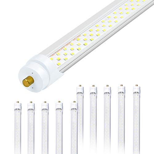 ONLYLUX 8ft Led Bulbs - Super Bright Replacement for T12 Fluorescent Lights