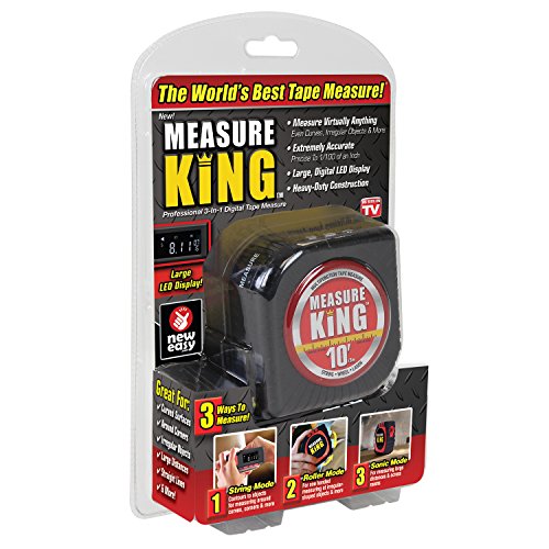 ONTel Measure King 3-in-1 Digital Tape Measure
