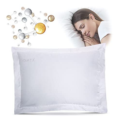 ONYX Radiance Zinc Pillowcase - Elite Cotton Anti Acne Pillow Case