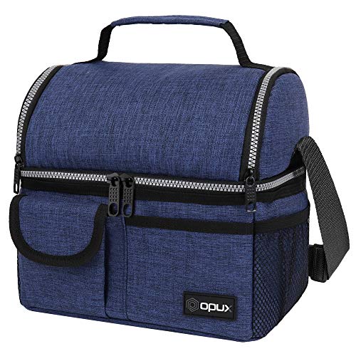 OPUX Dual Compartment Lunch Bag