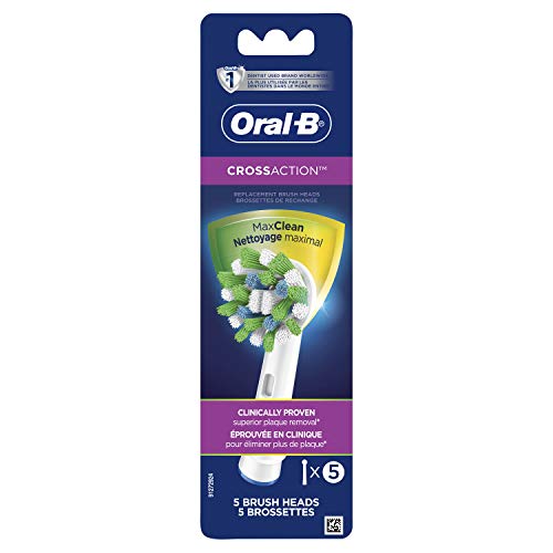 Oral-B CrossAction Toothbrush Replacement Brush Heads Refill