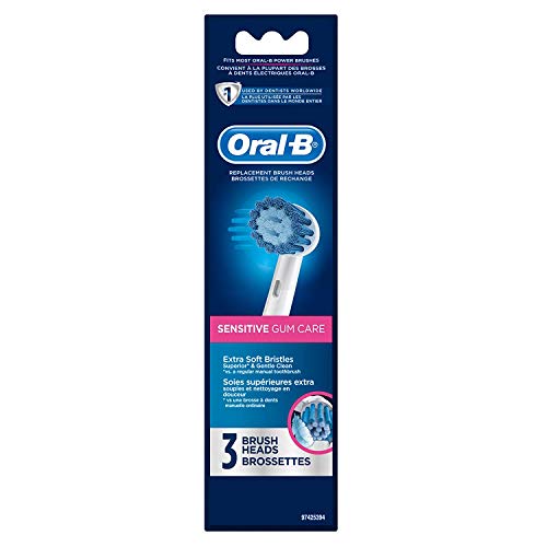 Oral-B Sensitive Gum Care Electric Toothbrush Replacement Brush Heads, 6ct