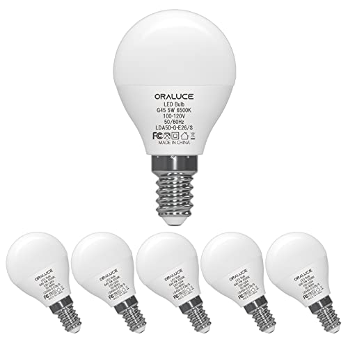 ORALUCE E12 LED Bulb 6 Pack