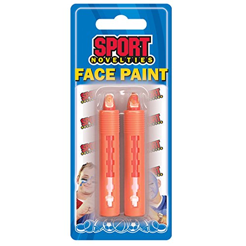 Orange Face Paint Sticks for Parties and Halloween