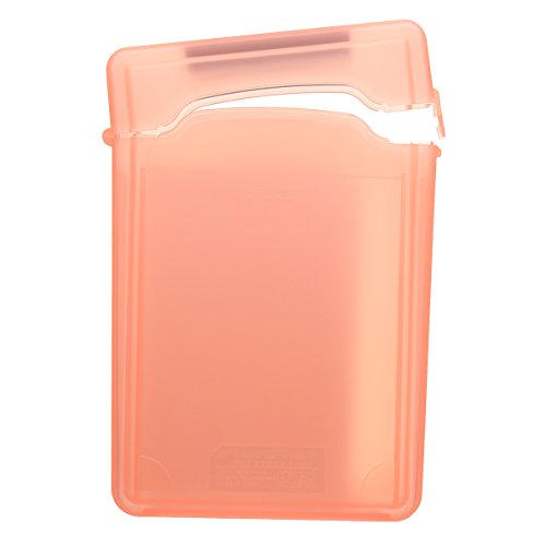 Orange HDD Hard Drive Storage Box