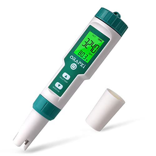 ORAPXI pH and Salt Meter for Saltwater Pool