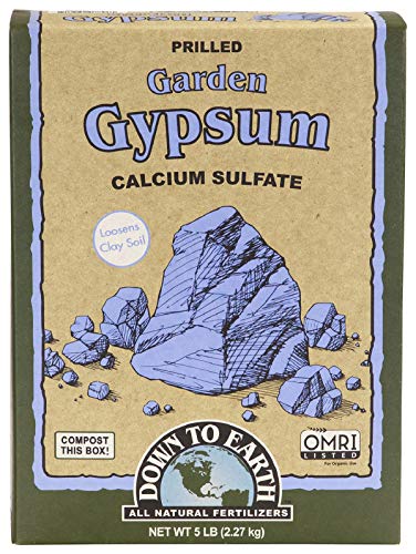 Organic Garden Gypsum Calcium Sulfate