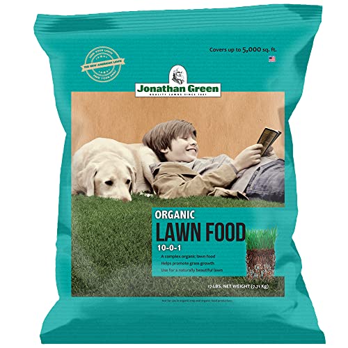 Organic Lawn Food - 10-0-1 Grass Fertilizer (5,000 Sq. Ft.)
