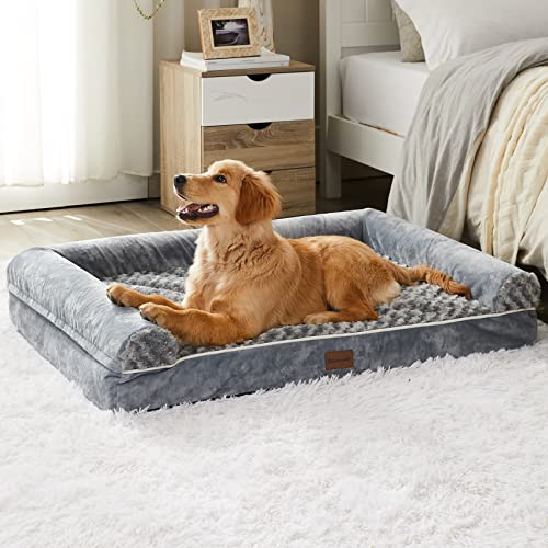 Orthopedic Dog Bed for Large Dogs - Comfortable and Supportive