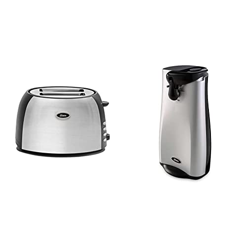 Oster 2 Slice Toaster & Electric Can Opener with Knife Sharpener