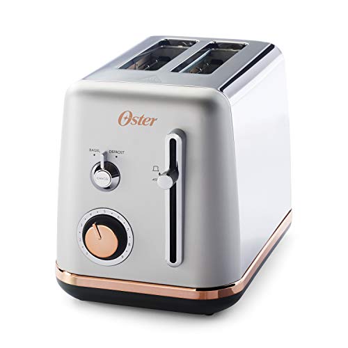 Oster 2 Slice Toaster with Rose Gold Accents