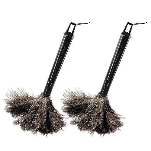 Ostrich Feather Duster Set