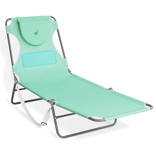 Ostrich Folding Reclining Chaise Lounge Beach Chair