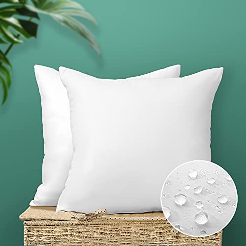 OTOSTAR Outdoor Throw Pillow Inserts - Pack of 2
