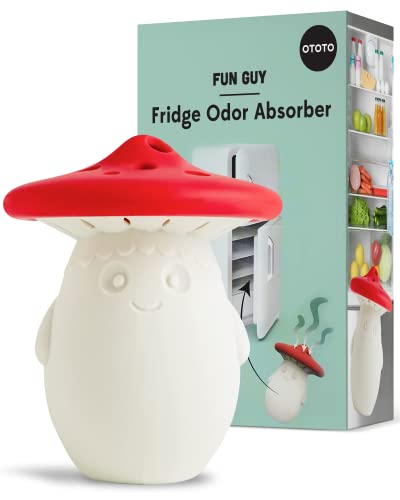  Joie Moo Moo Fresh Freezer & Fridge Deodorizer, Baking Soda  Holder Odor Eliminator, 1 Count: Home & Kitchen