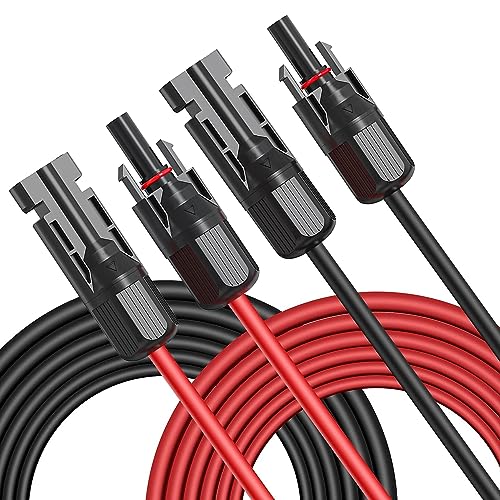 Oududianzi Solar Extension Cable with Connectors