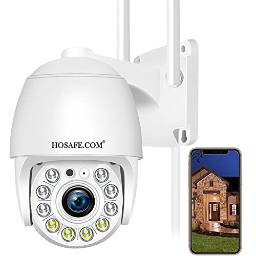 Outdoor 2K 4MP WiFi Security Camera with AI Motion Detection