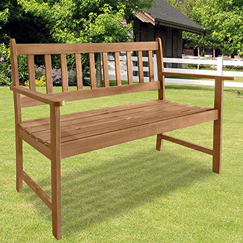 Outdoor Bench with Armrests