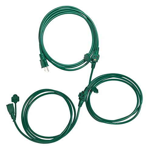 Outdoor Extension Cord with Multiple Outlets