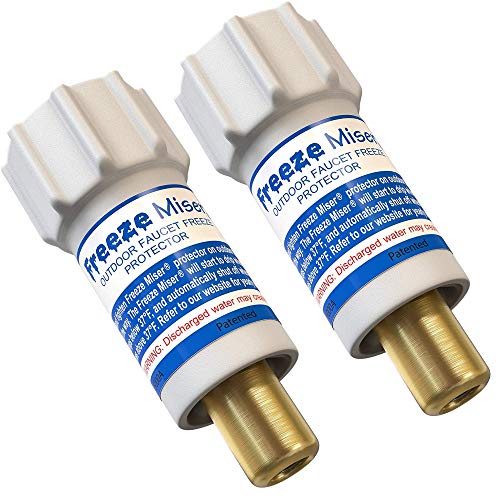 Outdoor Faucet Freeze Protection - Freeze Miser 2 Pack