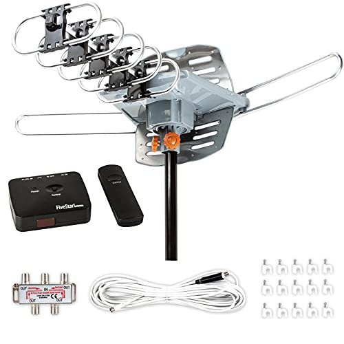 Outdoor HDTV Antenna with 150 Miles Range