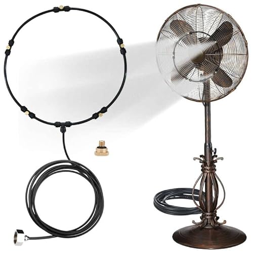 Outdoor Misting Fan Kit for Cooling Outdoor