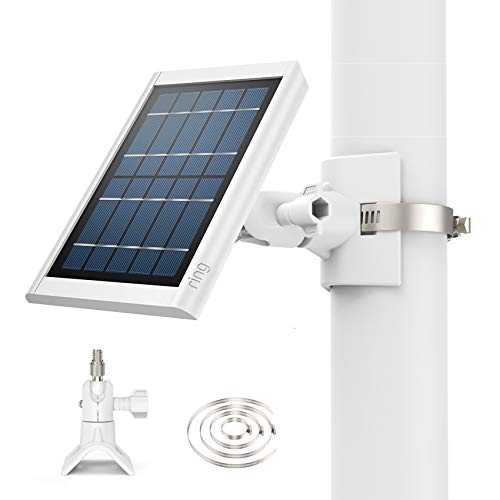 OkeMeeo White Outdoor Mount for Solar Panels (1 Pack)