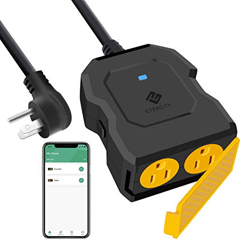 Outdoor Smart Plug with 2 Sockets