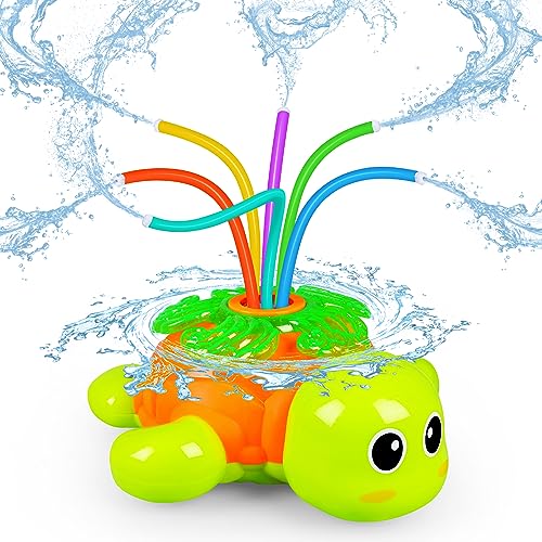 Kidswell Turtle Sprinkler: Fun Outdoor Water Toy for Kids