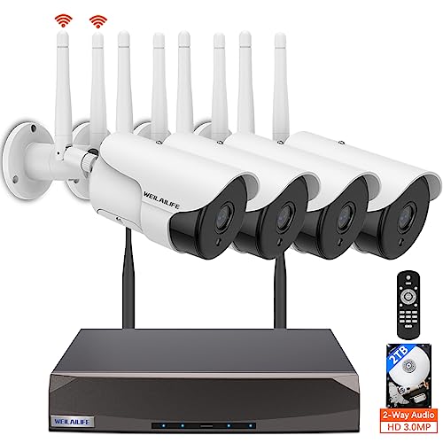 Outdoor Wireless Security Camera System