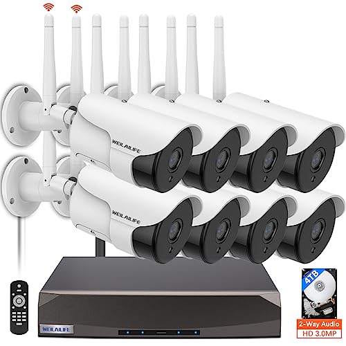 Outdoor Wireless Security Camera System
