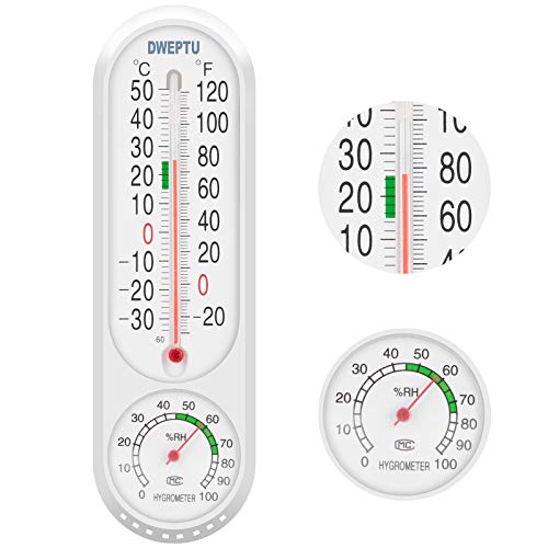 Outdoor/Indoor Thermometer Hygrometer Humidity Meter