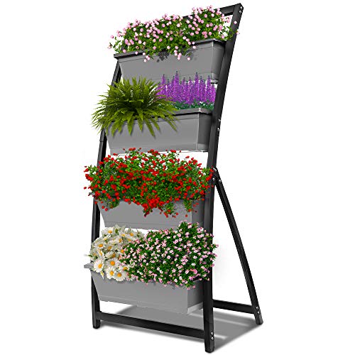 Outland Living 6-Ft Raised Garden Bed - Vertical Garden Freestanding Planter