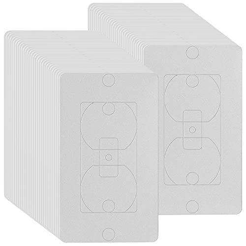 Outlet Insulation Pads - 50-Pack Wall Plate Insulation Gaskets