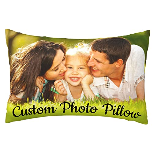 Customized Photo Pillow Case: Personalized Cover with Picture for Sofa Bed