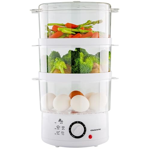 OVENTE Electric Food Steamer for Cooking Vegetable and Healthy Meals