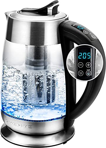 OVENTE Electric Glass Kettle 1.8L BPA Free