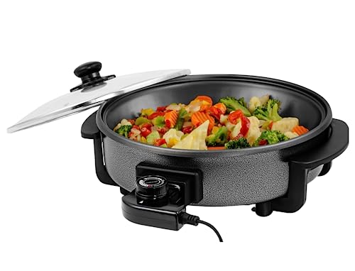 OVENTE 12 inch Electric Skillet with Nonstick Coating