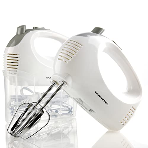 Ovente Portable Hand Mixer with Storage Case