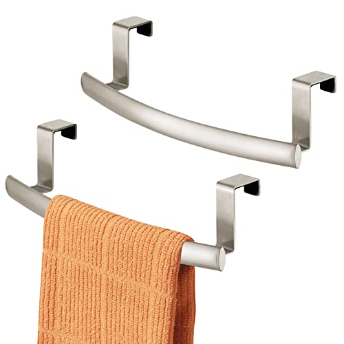 Over Door Curved Towel Bar Storage