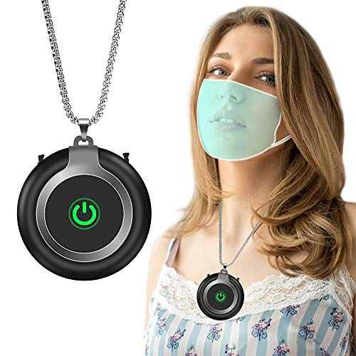 OVICISK Air Necklace: Portable USB Air Purifier for Home, Travel, Office