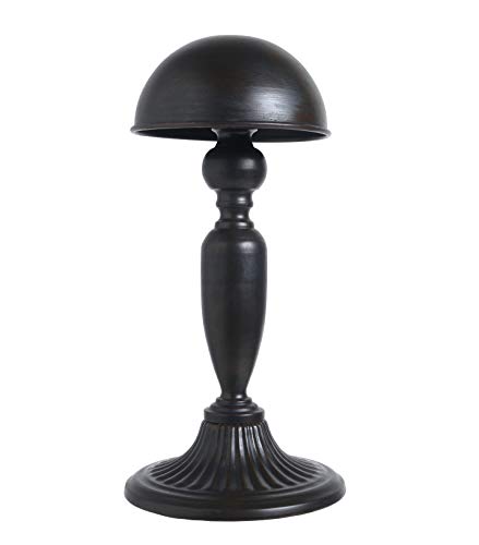 Owlgift Vintage Dome Hat Rack, Black (1pc)