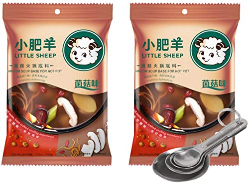 Orchard Hill Little Sheep Hotpot Soup Base (Mushroom) with Free Measuring Spoon