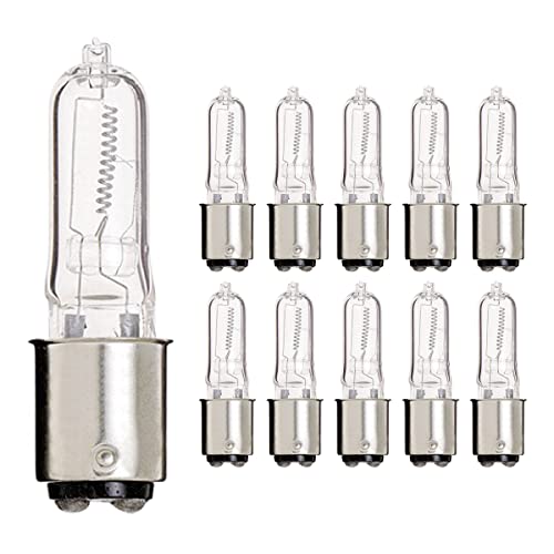 (Pack of 10) Q75CL/DC - 75-Watt - Clear Light Bulbs