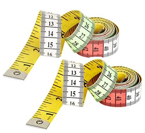 Pack of 2 Tape Measure Body Measuring Tape