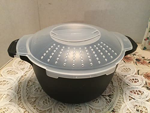 Professional Large Micro Cookware 2 Quart, Microwave Steamer for  Vegetables, Cooker for Microwave - BPA Free, Dishwasher Safe
